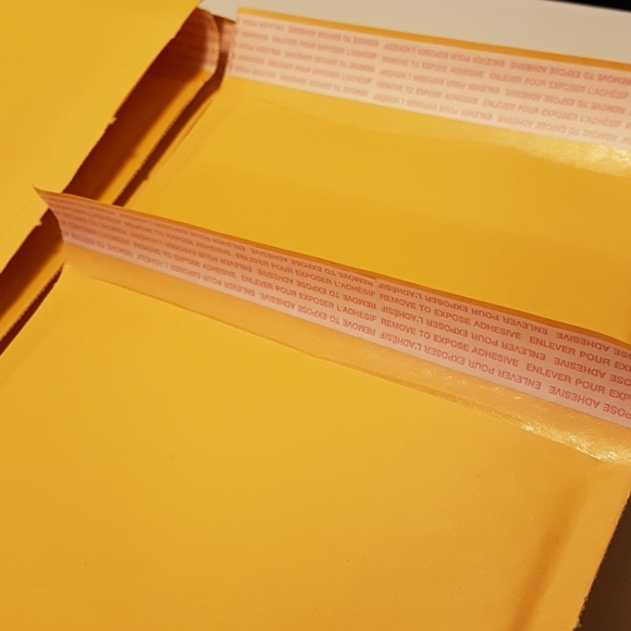 25 pcs Recycled Kraft Bubble Mailers 7.25x11" in. - Picture 3 of 4